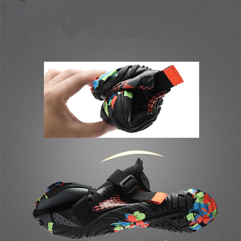 Wasserschuhe für Herren Strandsport Schnelltrocknend Barfuß Aquaschuhe zum Bootfahren Angeln Tauchen Surfen mit Drainage Upstream