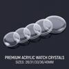 Crystal Clear Acrylic Pot Cover 28-40mm Watch Accessories Acrylic Watch Mirror  Watch Repair