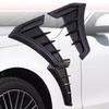 1Pair Car Exteriors Air Intakes Side  Ventilations Wing Cover Decors