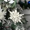 Acrylic 3D Snowflake Decoration Ice White Snowflake Tree Decoration  Christmas Tree