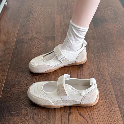2025 Mary Jane Shoes Women's Platform Lightweight and Versatile Comfortable Breathable Casual Sports Shoes