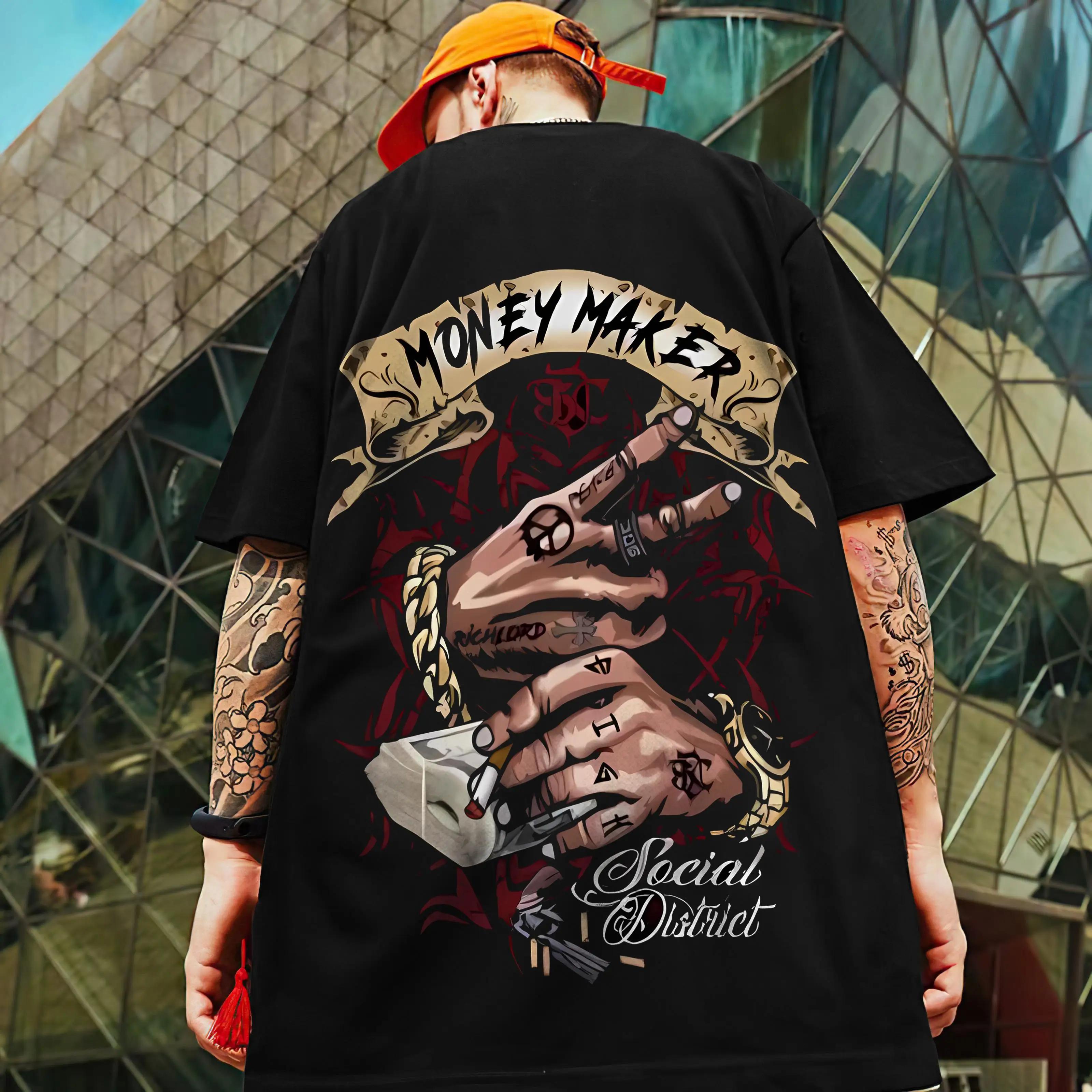 

Ретро Мужская Футболка 3d Ручной Доллар Принт Футболка Для Мужчин Хип-Хоп Оверсайз Футболка С Коротким Рукавом Топы Модная Мужская Одежда Футболки XXXXXL небесно-голубой