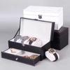 Leather Multi-Purpose Home Storage Box Small Objects Organizer Watch Case Glasses Storage Gift Box