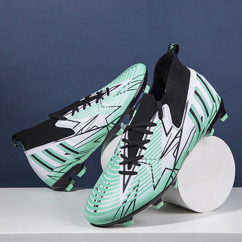 Soccer shoes children's football shoes boys and teenagers students competition training shoes TF broken nails AG long nails sneakers