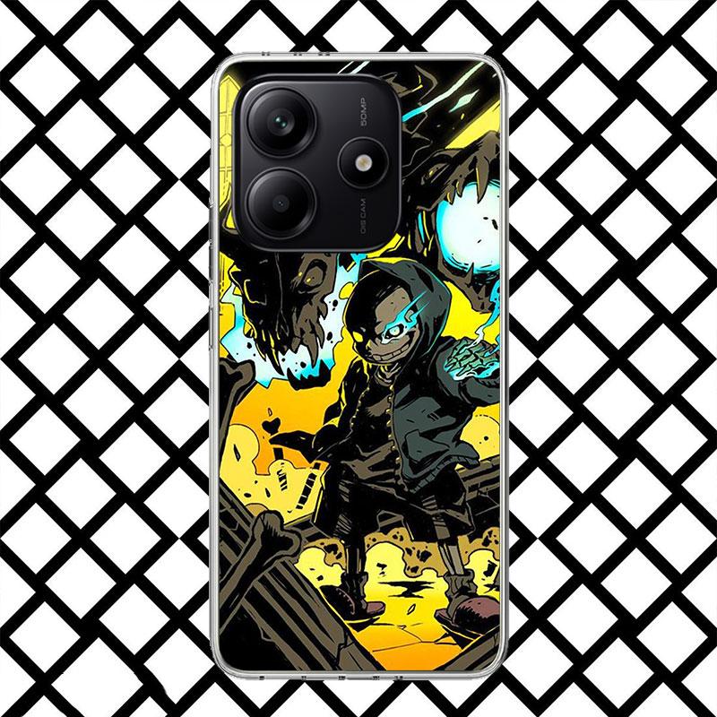 U-Undertale Sans Doggo Phone Case for Xiaomi Redmi Note 15 14 14S 13 12 12S 11 Pro Plus 11E 11T 11S 10S 5G Soft Cover Fundas Red