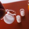 3Pcs/Set Dollhouse Mini Juice Milk Glass Jug Set Scene Model Accessories