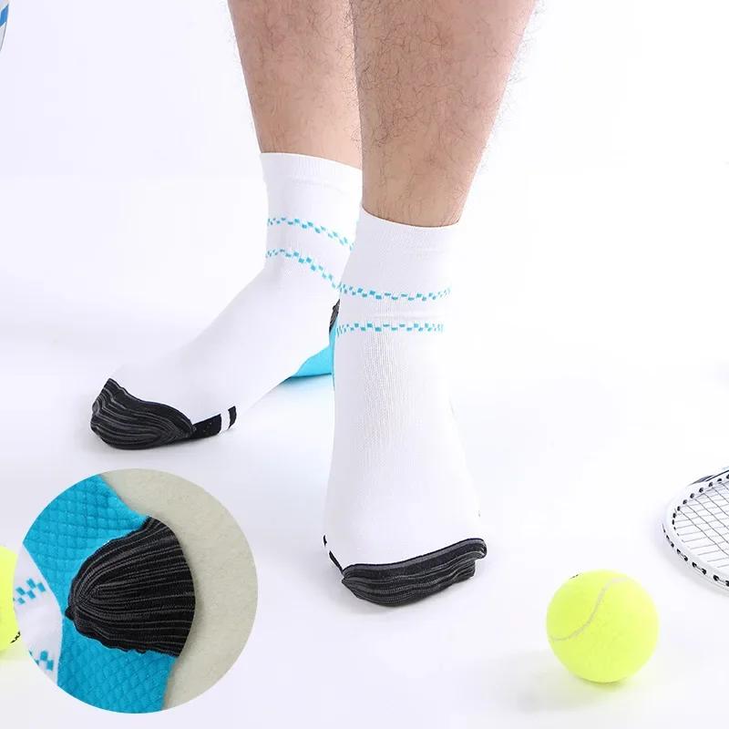 1/3/5 Pairs Men Women Socks Couples Elastic Pressure Compression Socks Outdoor Sports Trail Running Cycling Ankle Socks Boat