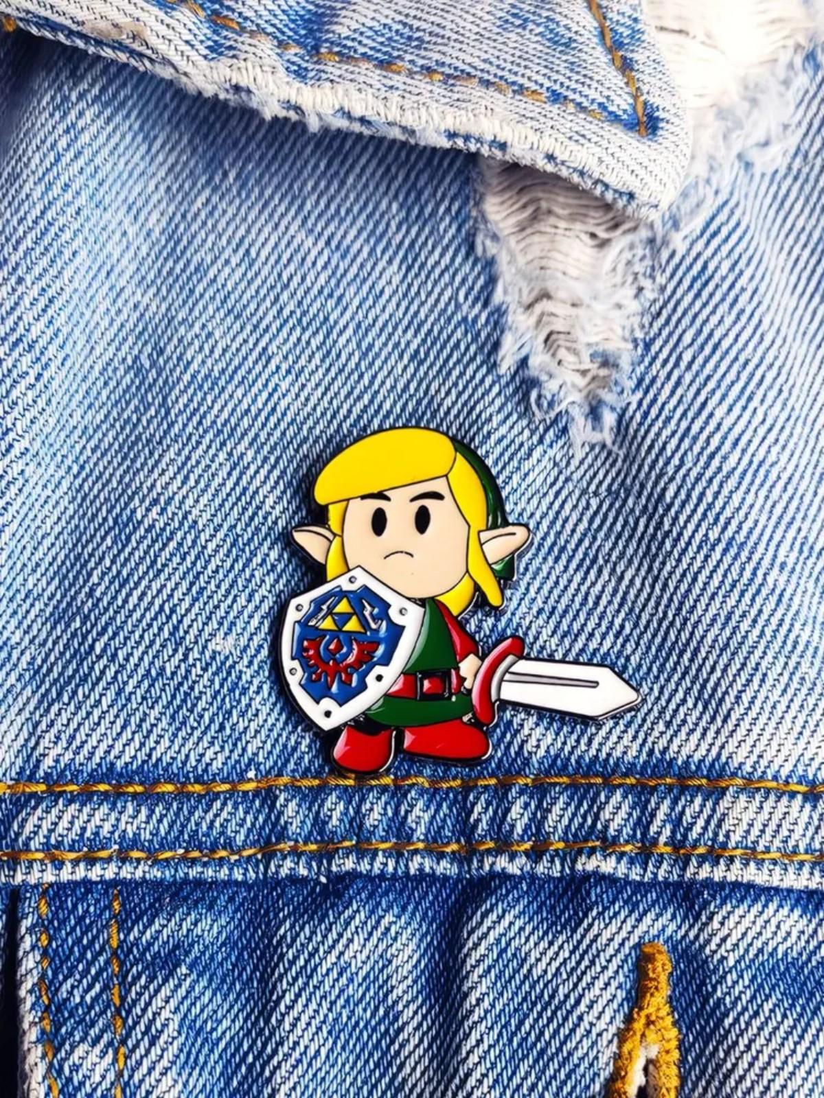 

Мультяшная брошь-пряжка в виде животного на английском языке, индивидуальная буква, значок в форме краски