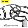 TESIN Lamp Hoods Car Front Head Light Tail Light Cover Rear Lamp Guards Protector Cover Accessories For Jeep Wrangler JL 2018