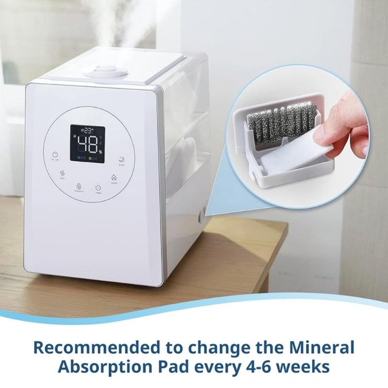 30 Pack Humidifier Filters High Efficiency Filters for Humidifying Devices Offering Water Purity and Performances