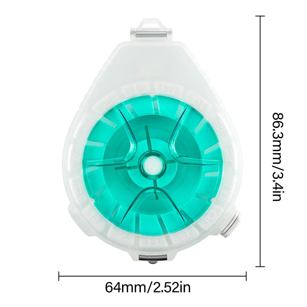 Portable Line Storage Holder Multifunctional Fishing Line Storage Box Main Line Winding Tool Winding Board Anti Reverse