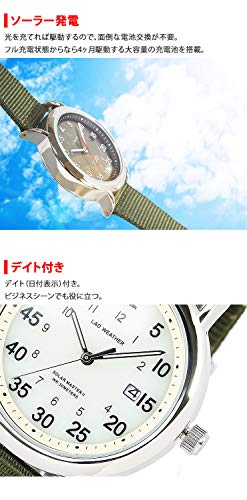 Radweather Men's Battery-Free Solar Military Watch (01. Black X Black)