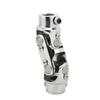 Double Steering U Joint 3 4in DD X 3 4in DD 5.2in Length Chromed Steering Column Shaft Coupler for 3 4in Input Shaft