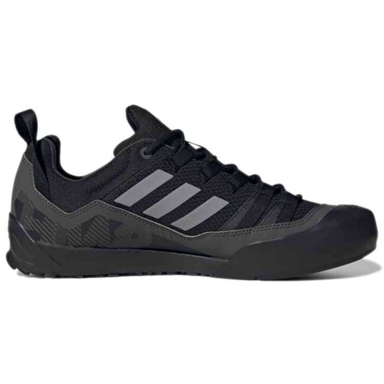 Adidas Terrex Swift Solo Approach Schwarz Grau Unisex Sneakers Braun Core-Schwarz Grau-Drei GZ0331