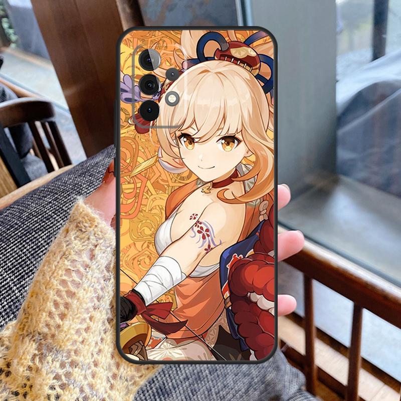 Genshin Impact Yoimiya Case For Samsung Galaxy A55 A35 A15 A56 A36 A26 A16 A06 A54 A34 A14 A13 A53 A12 A22 A32 A52