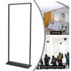 Poster Sign Stand Large Metal Board Holder Double-Sided Poster Banner Stand Sign Holder for Mall Supermarket Trade Advertising
