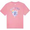 New MLB Like Collection T Shirt Unisex Light Pink 3ATSEC333