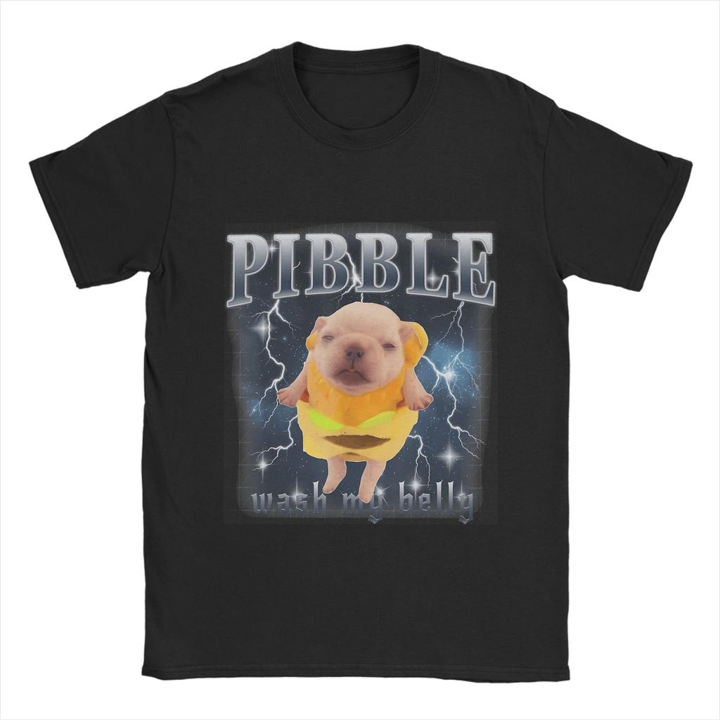 Men T-Shirt Funny I am Pibble Dog Puppy  Fashion Pure Cotton Tee Shirt Short Sleeve  T Shirts Crew Neck Clothes Gift Idea