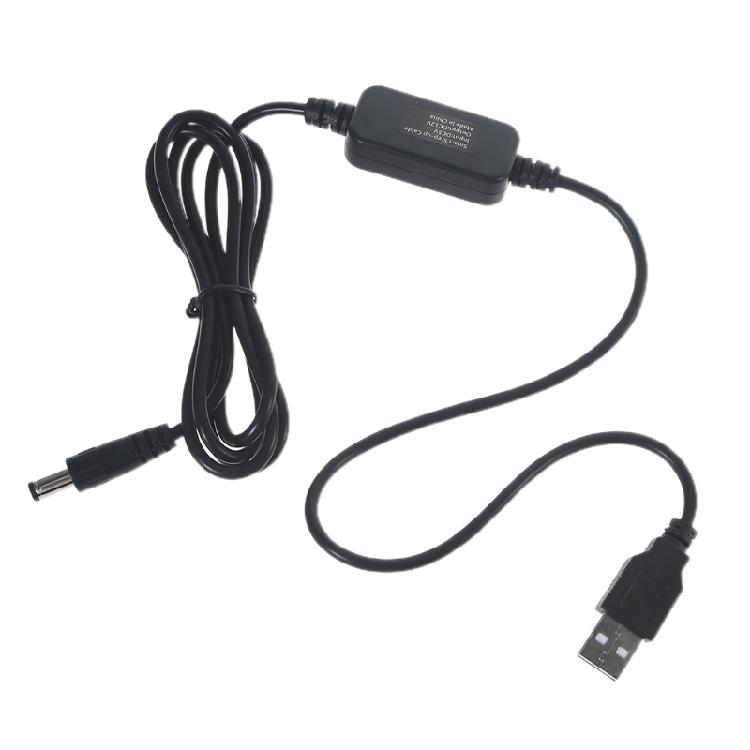 

Wearproof Voltage Step Up Converter Cord USB Power Line with 5.5 x 2.1mm Plug 1