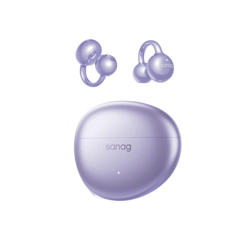 SANAG S7SAI Open-Ear Clip Bone Conduction Bluetooth Headphones