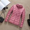 90% Ultra-light Plus Size Thin Down Jacket Women 2020 Autumn