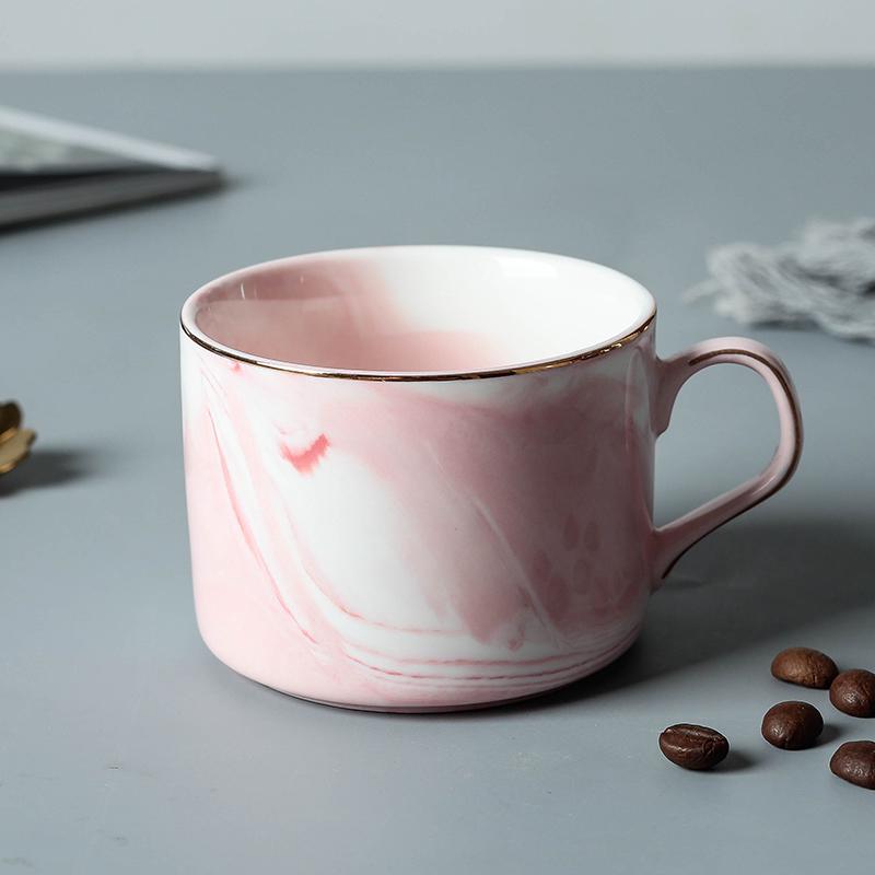 

Personalized European Coffee Cup & Saucer Set with Spoon for Office & Home Default