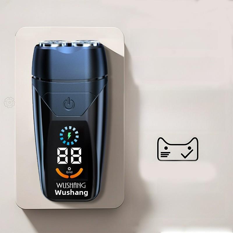 Kompakter deutscher Herren-Elektrorasierer für Barttrimmen