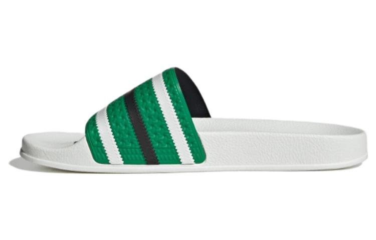 Adidas Adilette Slides Green White IG7501 35.5