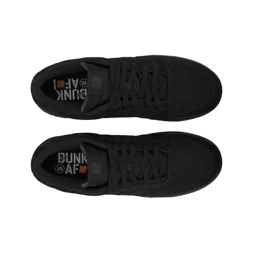 Undefeated X Nike Dunk Low Dunk Vs AF1 Unisex Sneakers Black DO9329-001