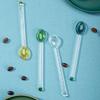 Ice Cream Heat-Resistant Stirring Tool Transparent Coffee Scoop Scoop Stirrer Teaspoon