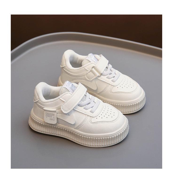 Classmate spring and autumn new children's sports shoes boys casual low-top board shoes girls baby shoes white shoes wholesale