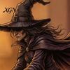 Halloween Party Supplies Witch on Broomstick Static Cling, Themed Glass Window Sticker, Decals Removable Wall Cling for Storefront Windows Doors