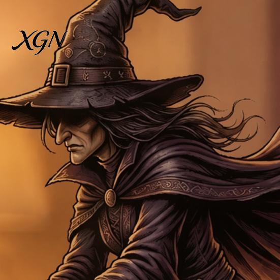 Halloween Party Supplies Witch on Broomstick Static Cling, Themed Glass Window Sticker, Decals Removable Wall Cling for Storefront Windows Doors