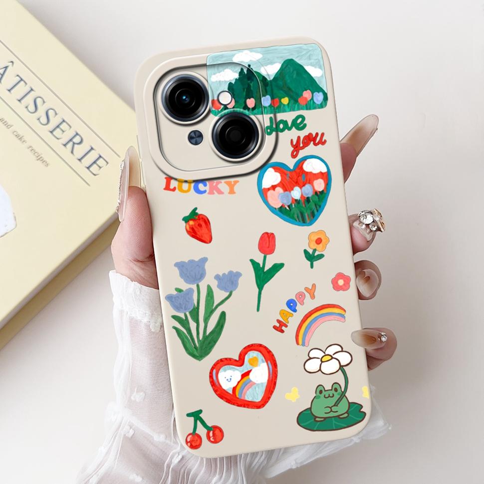 For Tecno Spark Go 1 Case Go1 Cute Cartoon Cover Soft Silicone Fundas Phone Case For Tecno SparkGo Spark Go 2025 Back Cover Capa
