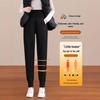 Unisex Lambswool Jogger Pants for Kids – High Waist, Thickened, Plus Velvet, Warm and Casual for Autumn and Winter.