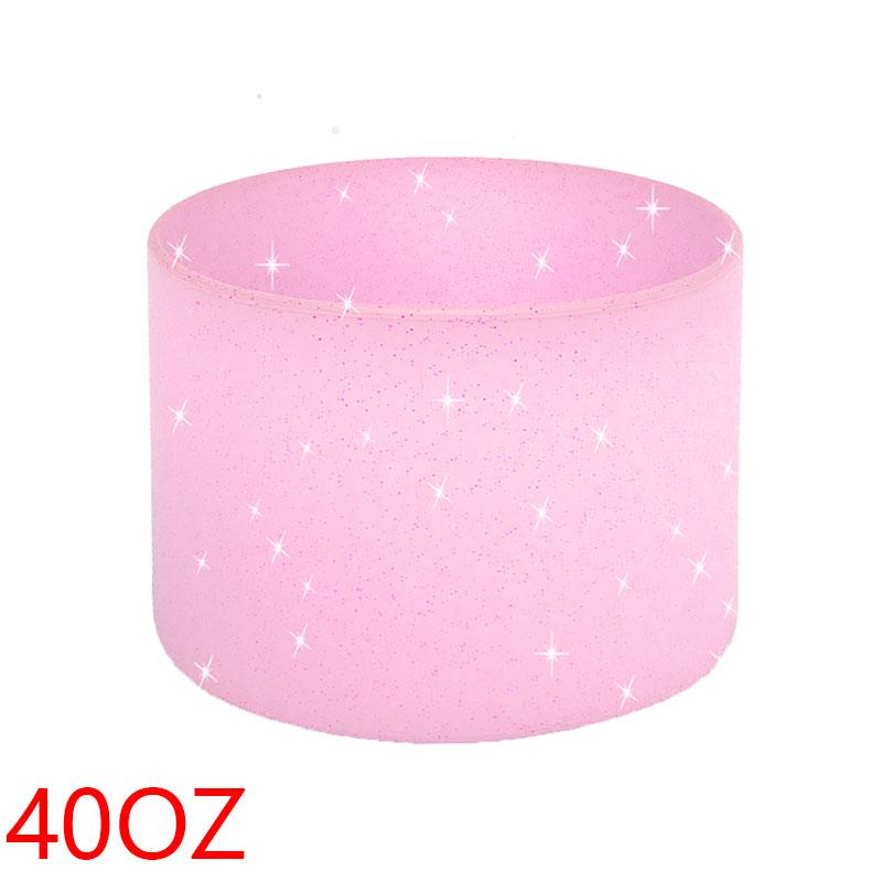 Silicone Water Bottle Boot For Owala 24oz 32oz 40oz Anti-Slip Protective Sleeve Bottom Bumper Protector Twist And Flip Cup Holders 5