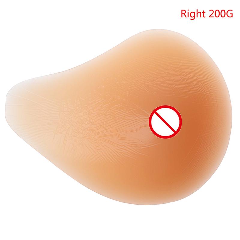 Silicone Breast Form Support Artificial Spiral Silicone Breast Fake False Breast