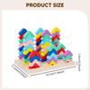 Wooden Sorting Stacking Toy Interactive Board Game Educational Toys for