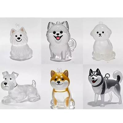 Transparent Cat Hair Storage Box Pendant, Gashapon Cat Hair Storage Capsule, Commemorative Collection Bag, Keychain Pendant