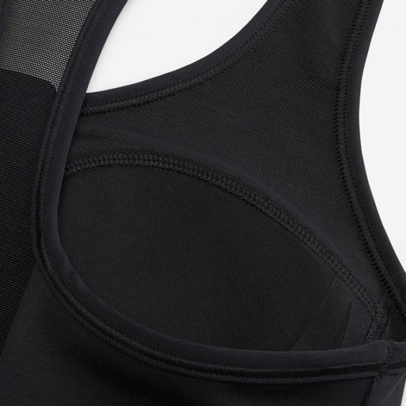 Nike SportS Bra Women S SwooSh Front Zipper SportS Bra Fn2732 010 S2410