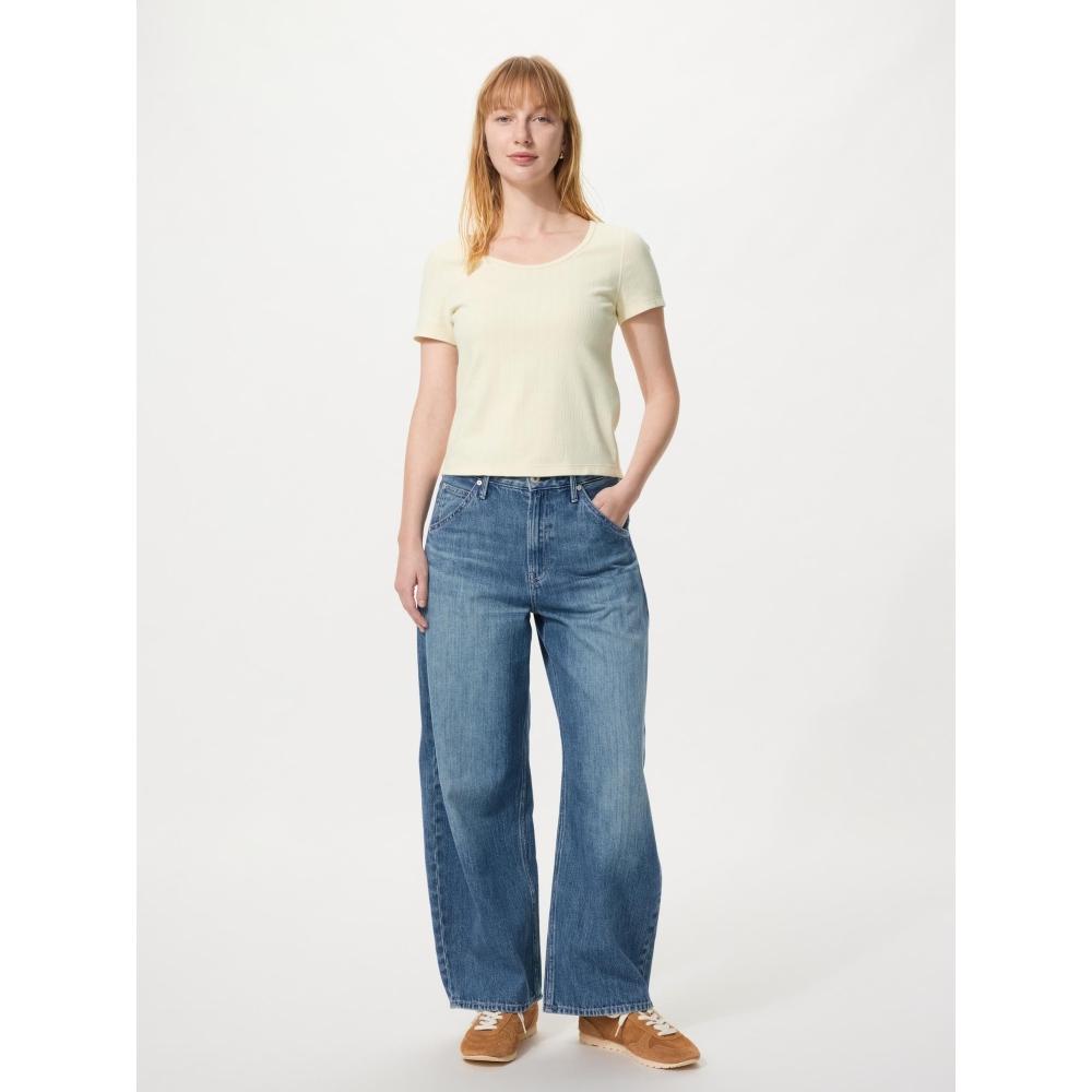 Uniqlo Japan PoinT Tail Round Neck Mini T