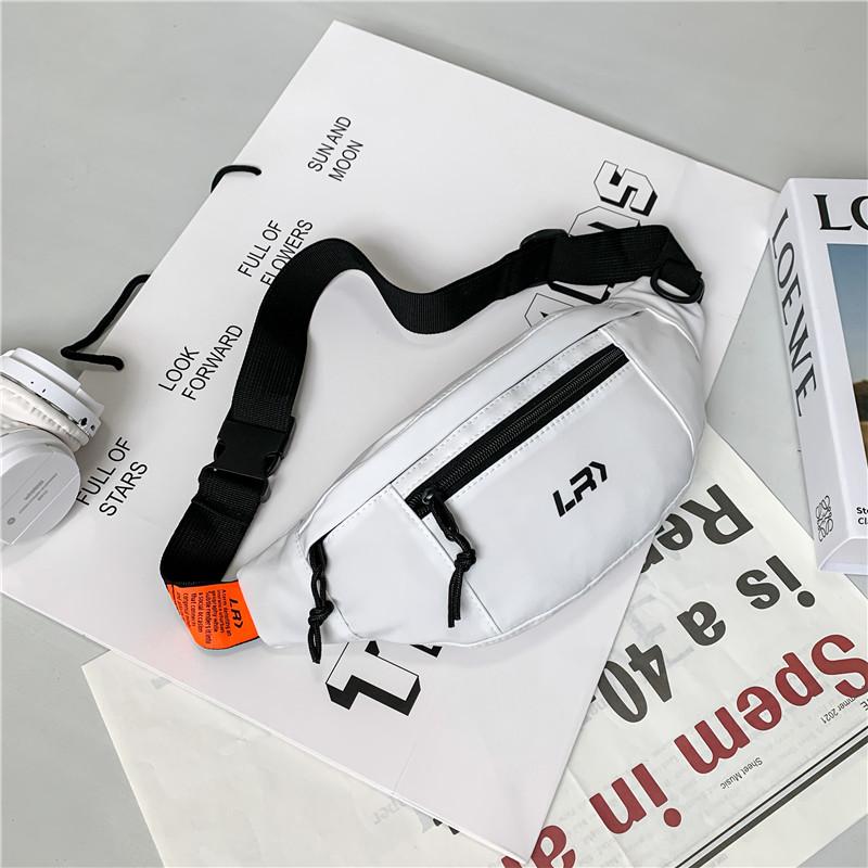 

Fashion casual personality shoulder bag autumn and winter new simple bag 2025 trendy niche design women s chest bag белый