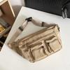 Casual Basic Style Zipper Waist Packs Simplicity 2026 High Quality Crossbody Bags for Women Youth Simplicity Bolsas Para Mujeres