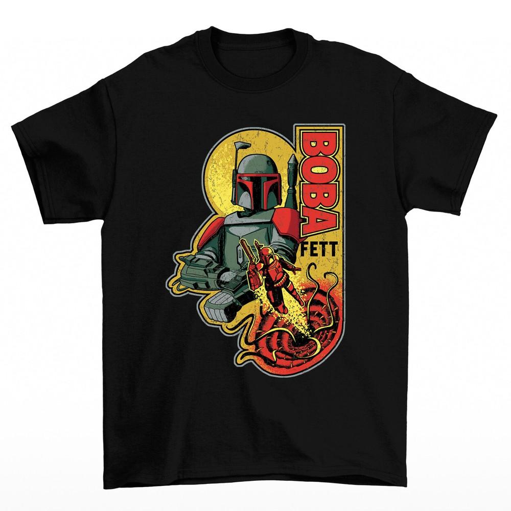 Star Wars Boba Fett  T-shirt Men's Women's Tops Tees