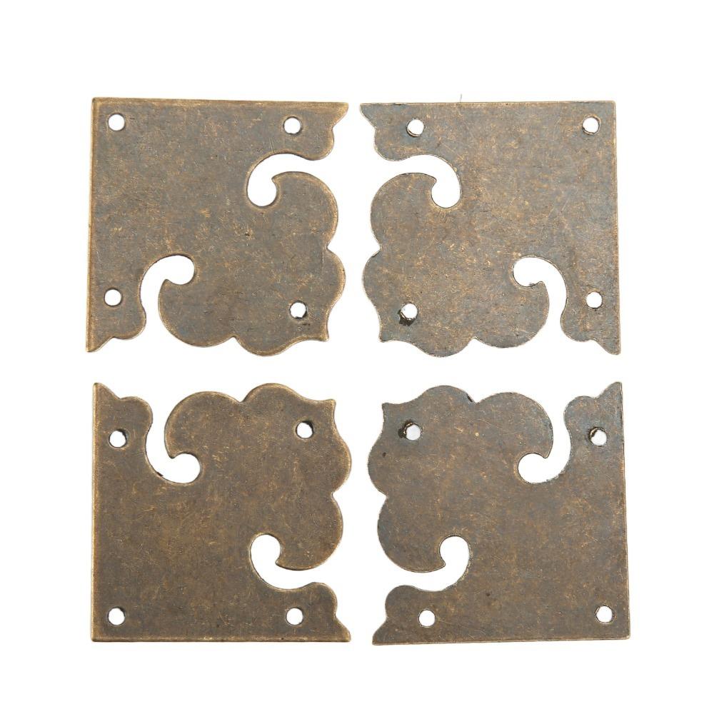 10PCS One Sided Antique Decorative Box Corner  Corner Protectors