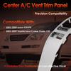 55474-60040 55475-60040 Center Dashboard A/C Air Vent Trim Panel Compatible with Lexus GX470 2003-2009 Land Cruiser Prado 120