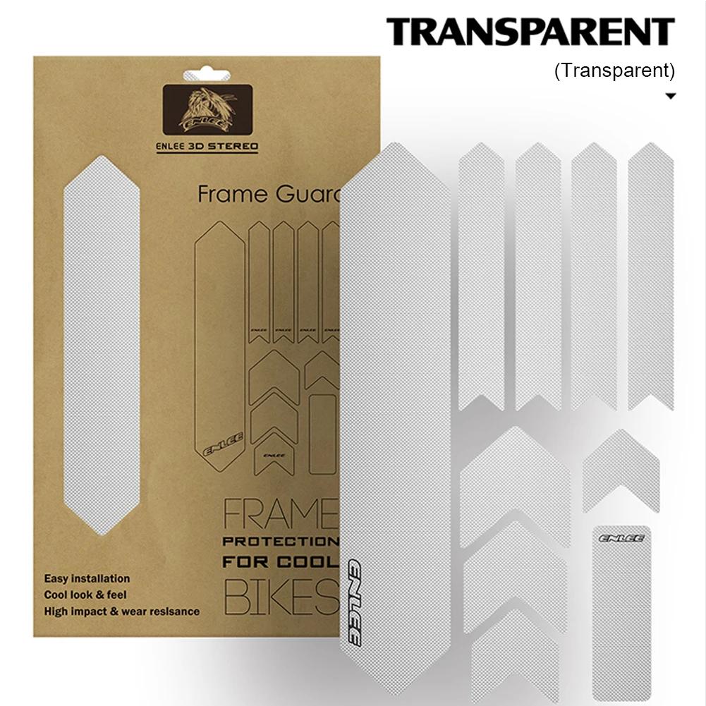 Road Bicycle Paster Guard Cover 3D Bicycle Front Fork Protective Stickers Mountain Road Bike Frame Sticker Scratch-Resistant