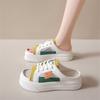 Fashion Flat Sole Multi Color Anti-slip Flip Flops Slippers Ladies Shoes Size 34 Women's Brand Sandals Sneakers Sports Interesting