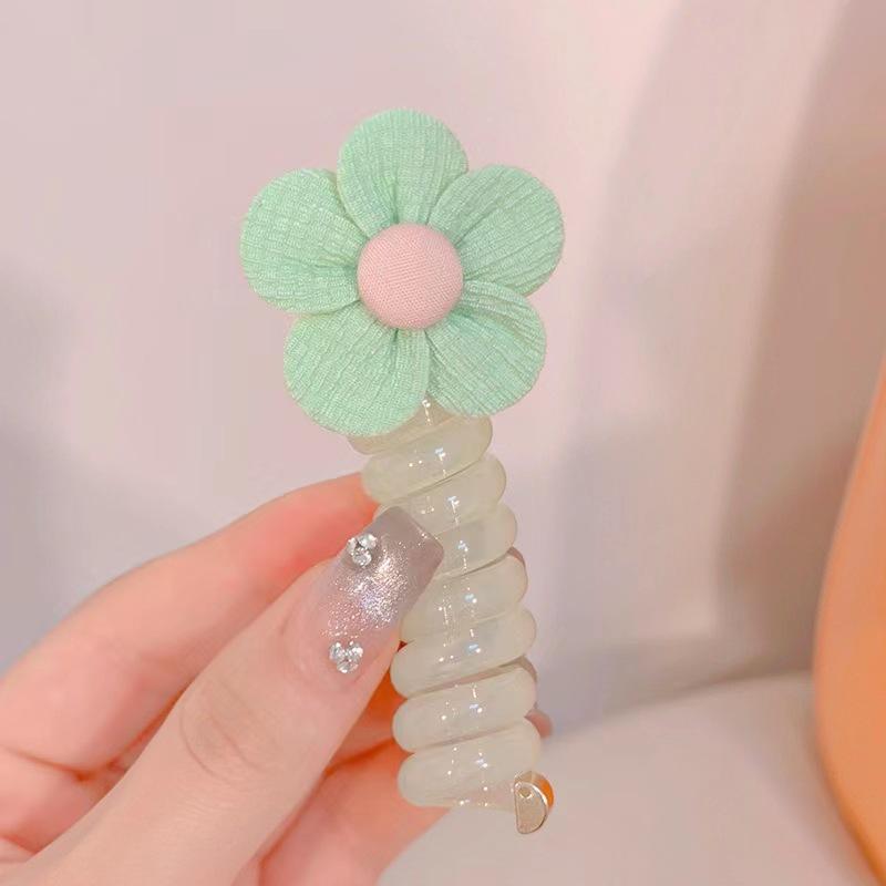 Elastici per Capelli a Spirale per Bambini, Elastici Magici Colorati Cambia Colore in Plastica Gomma per Code di Bambina