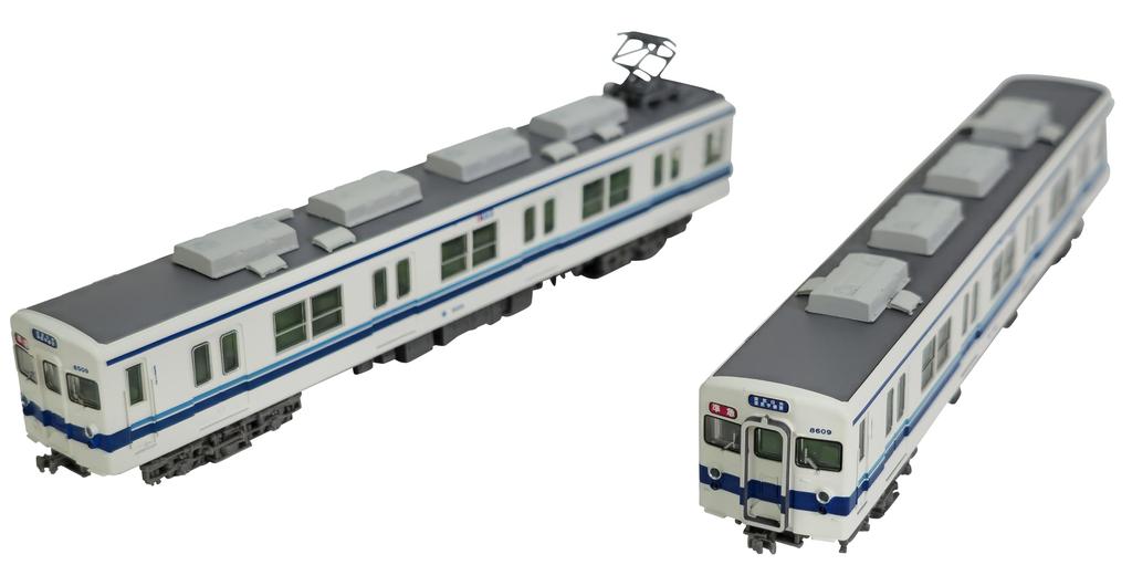 TOMYTEC Railway Tetsuro Tobu Railway 8500 Early Repair 8509 Diorama 334767 Collection, Series, Car, Formation, 2-Car Set, Supplies,